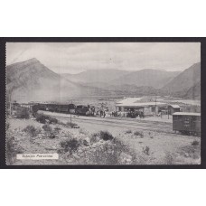 ESTACION DE FERROCARRIL ANTIGUA TARJETA POSTAL POTRERILLOS MENDOZA TRENES